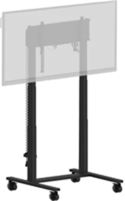 Iiyama MD-CAR2031-B1 - Wagen - Doppelsäule motorisiert - für Flachbildschirm - Anti-Kollisionsfunktion - Schwarz (55"-105") - Montageschnittstelle: bis zu 800 x 600 mm - Bodenaufstellung