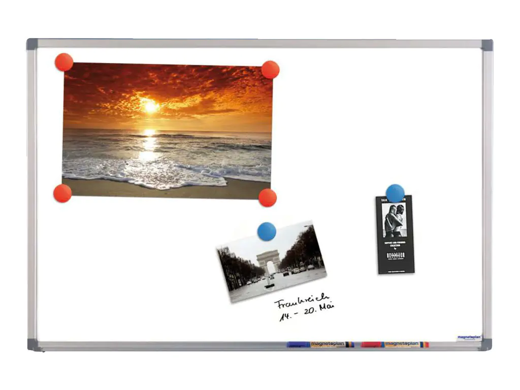 magnetoplan Whiteboard CC 12407CC 220x120cm Ablageschale