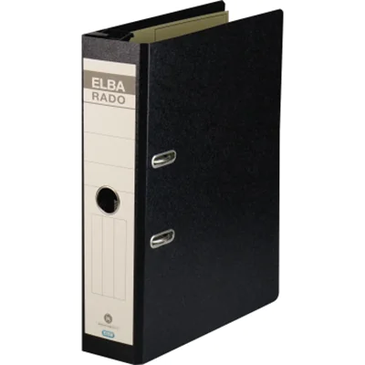ELBA Hängeordner rado 100081047 DIN A4 75mm Hartpappe schwarz ELBA Hängeordner rado 100081047 DIN A4 75mm Hartpappe schwarz