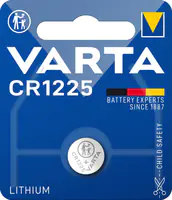 Varta Electronics CR1225 Knopfzelle CR 1225 Lithium 48 mAh 3 V 1 St. - Batterie - Batterie - C