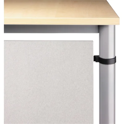 Hammerbacher Rückwandverkleidung VHR16/S 142x40x1,9cm silber