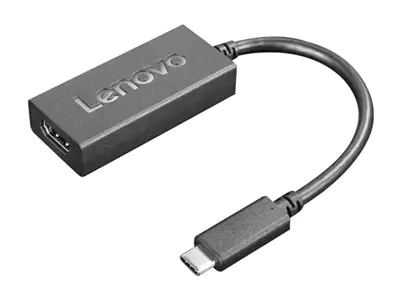 Lenovo Videoadapter - USB-C männlich zu HDMI weiblich - Schwarz - Unterstützung für 4K60Hz (3840 x 2160) GX90R61025