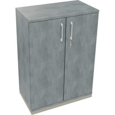 Flügeltürenschrank 3OH B800xT442xH1133 si/Beton Flügeltürenschrank 3OH B800xT442xH1133 si/Beton