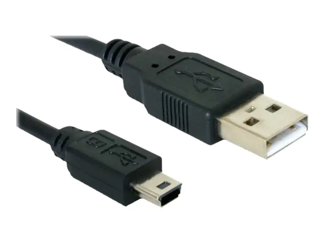 Delock USB-Kabel USB Typ A mini USB Typ B 82311 3.00 m Schwarz