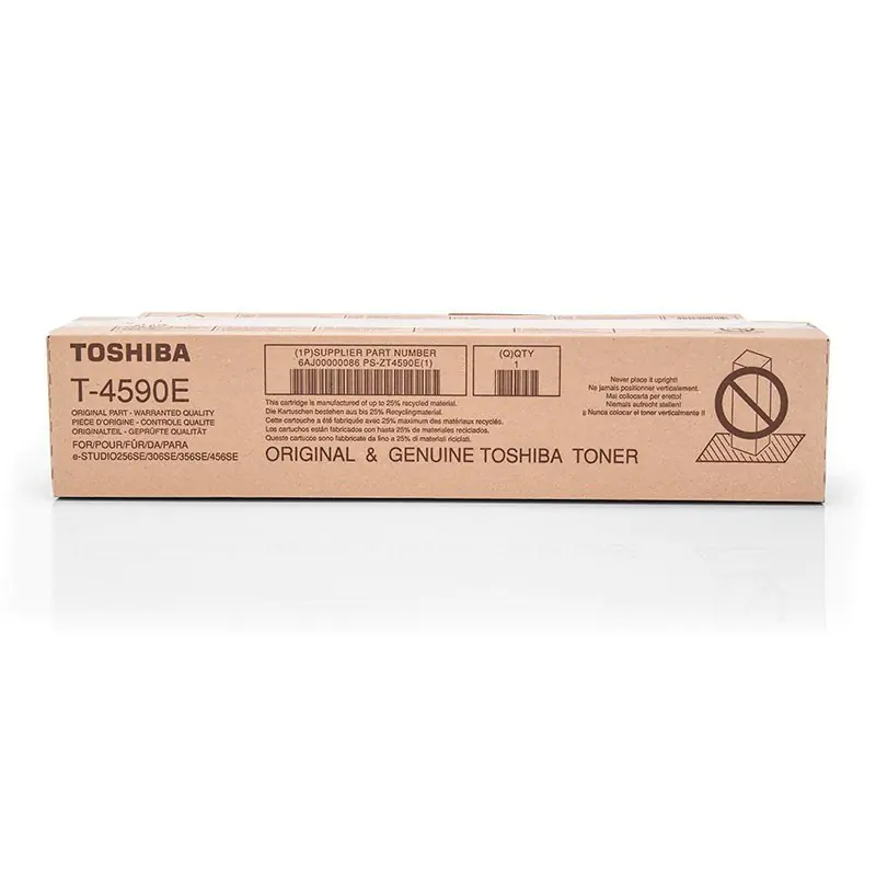 Toshiba T4590E - Schwarz - Original - Tonerpatrone - für e-STUDIO 256SE, 306SE, 356SE, 456SE, 506SE Toshiba T4590E - Schwarz - Original - Tonerpatrone - für e-STUDIO 256SE, 306SE, 356SE, 456SE, 506SE