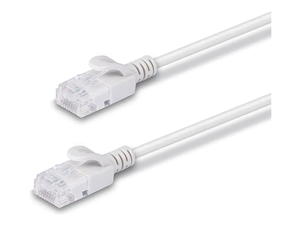 Lindy - Patch-Kabel - RJ-45 (M) zu RJ-45 (M) - 30 cm - 3.6 mm - U/FTP - CAT 6a - halogenfrei, ohne Haken, geformt - Grau Lindy - Patch-Kabel - RJ-45 (M) zu RJ-45 (M) - 30 cm - 3.6 mm - U/FTP - CAT 6a - halogenfrei, ohne Haken, geformt - Grau