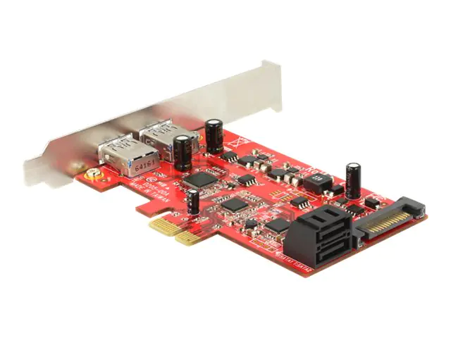 Delock - Speicher/USB3.0-Controller - USB 3.0 / SATA 6Gb/s Low-Profile - 6 Gbit/s - PCIe 2.0 x1
