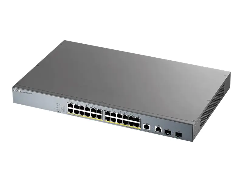ZyXEL GS1350-26HP - Switch - Smart - 24 x 10/100/1000 (PoE+) - GS1350-26HP-EU0101F