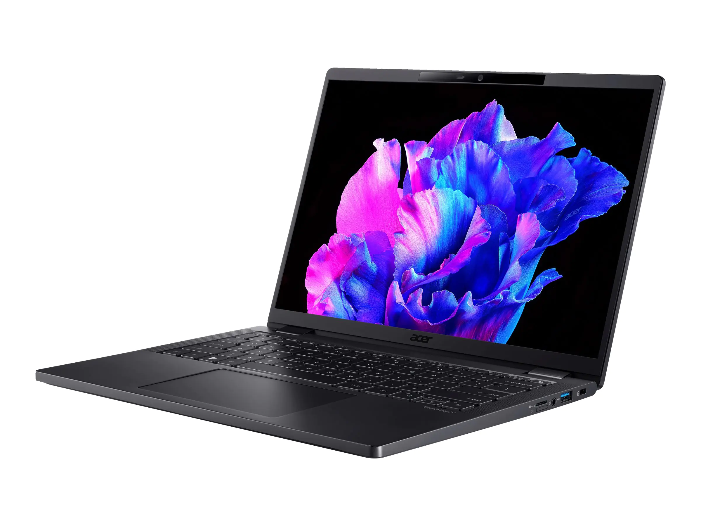 Acer TravelMate P6 14 TMP614-53-TCO - 180°-Scharnierdesign - Intel Core i5 1345U / 1.6 GHz - Intel Evo vPro Enterprise Platform - Win 11 Pro - Intel Iris Xe Grafikkarte - 16 GB RAM - 512 GB SSD - 35.6 cm (14") OLED 2880 x 1800 (WQXGA+) @ 90 Hz - Wi-Fi 6E