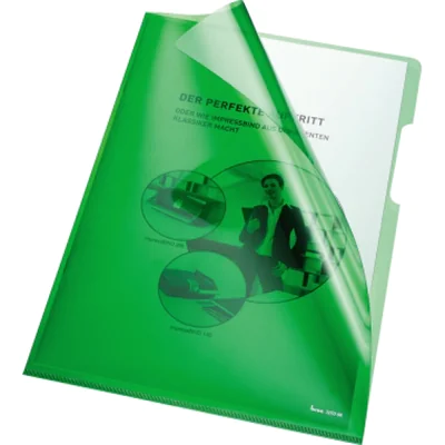 Bene Sichthülle 205000GN DIN A4 HPVC grün 100 St./Pack. Bene Sichthülle 205000GN DIN A4 HPVC grün 100 St./Pack.