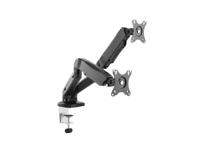 equip - Befestigungskit für 2 LCD-Displays - Bildschirmgröße: 33-68.6 cm (13"-27") - Tischmontage