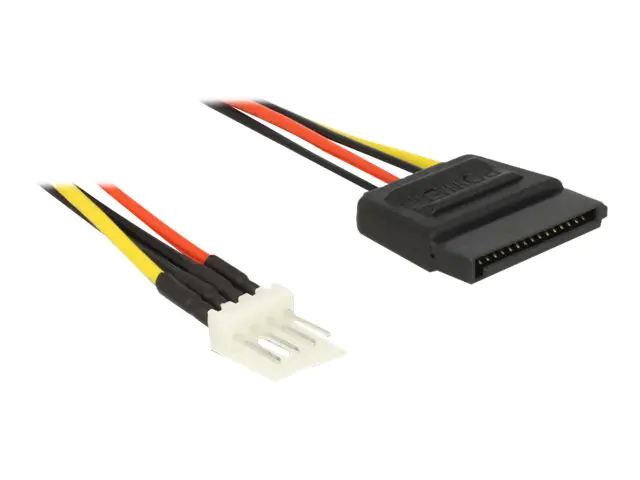 Delock Stromkabel - 4-Pin-Mini-Stromversorgungsstecker (M) 83878