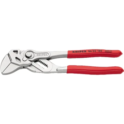 KNIPEX Zangenschlüssel 86 03 180 DIN ISO 5743 180mm Spannweite 35mm KNIPEX Zangenschlüssel 86 03 180 DIN ISO 5743 180mm Spannweite 35mm