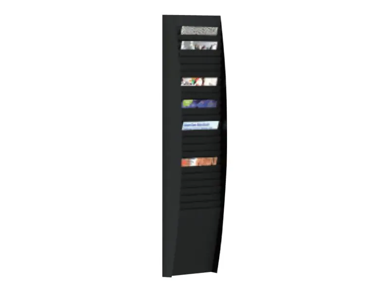 Paperflow Wand-Sortiertafel V 25F A4V1X25.01 DIN A4 schwarz