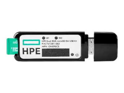HPE 32GB microSD RAID 1 USB Boot Drive - Flash (Boot) - 32 GB - für ProLiant DL325 Gen10, DL345 Gen10, DL365 Gen10, DL380 Gen10, ML30 Gen10; Synergy 480 Gen10