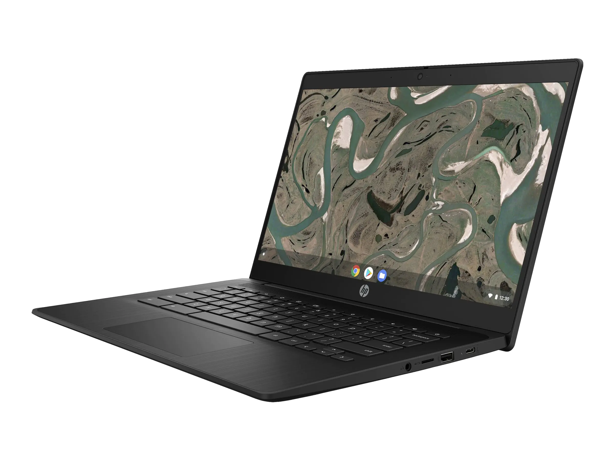 HP Chromebook 14 G7 - 180°-Scharnierdesign - Intel Celeron N5100 / 1.1 GHz - Chrome OS - UHD Gr