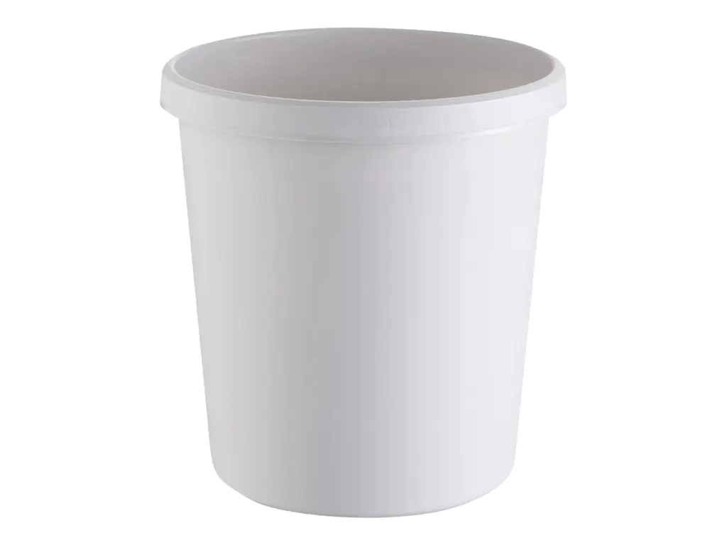 Helit Papierkorb - 18 L - Griffe - Kunststoff H6105882