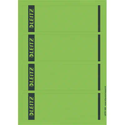 Leitz Ordneretikett 16852055 kurz/breit Papier gn 100 St./Pack. Leitz Ordneretikett 16852055 kurz/breit Papier gn 100 St./Pack.