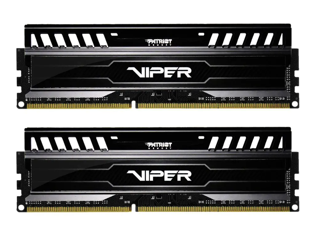 Patriot Extreme Performance Viper 3 Series Black Mamba Edition - DDR3 - kit - 16 GB: 2 x 8 GB - DIMM 240-PIN - 1866 MHz / PC3-15000 - CL10 - 1.5 V - ungepuffert - non-ECC