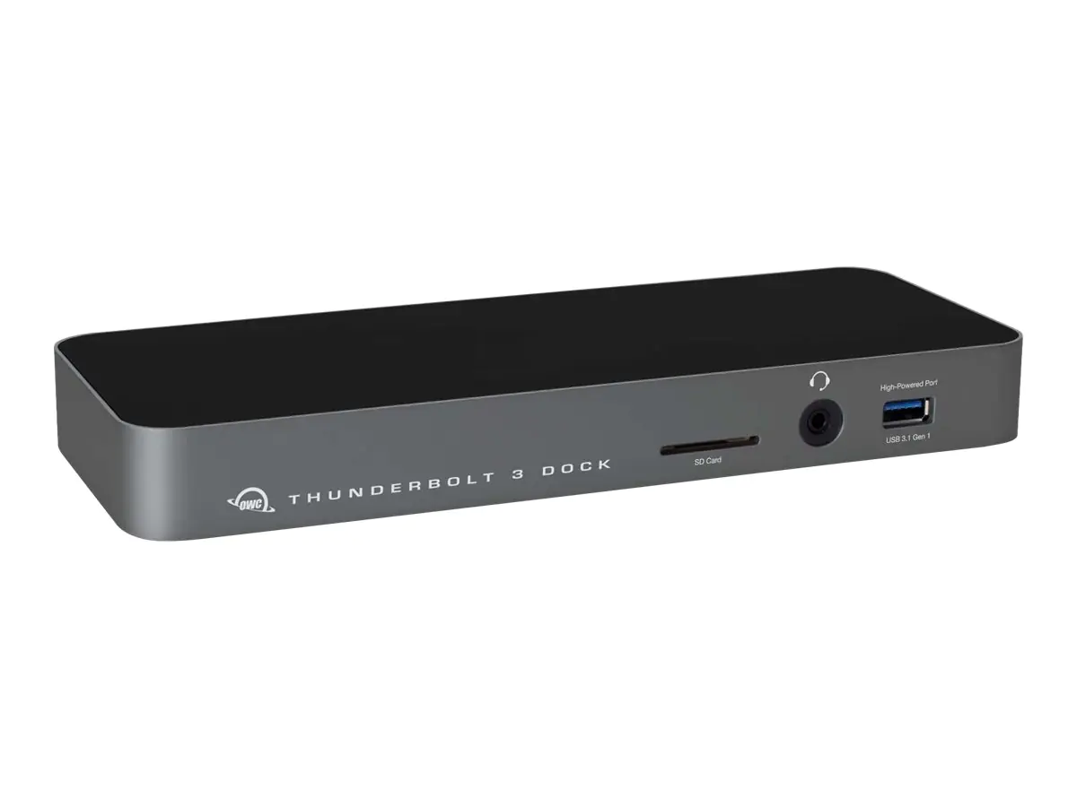 OWC Thunderbolt 3 Dock - Dockingstation - Thunderbolt 3 - Mini DP - 1GbE - 85 Watt