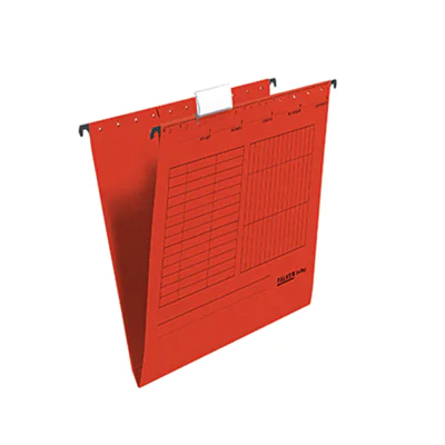 Falken Hängemappe 11287752 seitlich offen rot 5 St./Pack. Falken Hängemappe 11287752 seitlich offen rot 5 St./Pack.