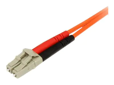 StarTech 3m Fiber Optic Cable - Multimode Duplex 62.5/125 - LSZH - LC/SC - OM1 - LC to SC Fiber Patch Cable (FIBLCSC3)