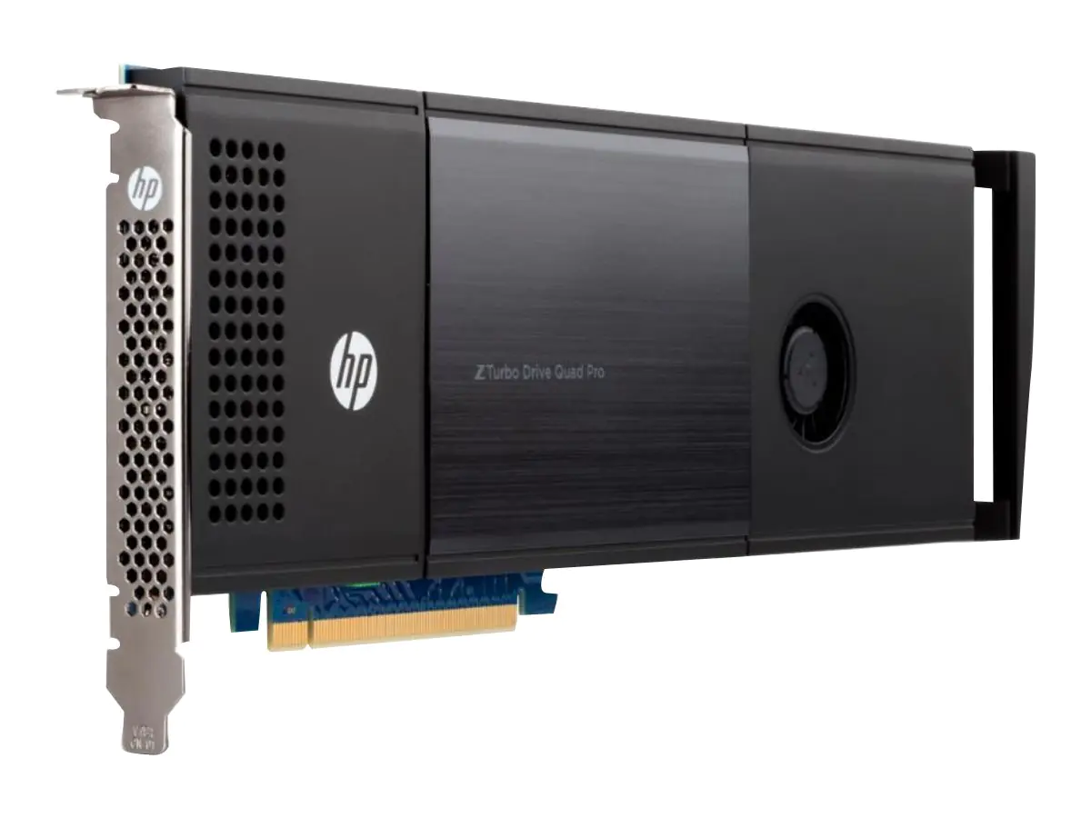 HP Z Turbo Drive Quad Pro - SSD - 2 TB (1 x 2 TB M.2) - intern - PCIe-Karte (PCIe-Karte) - PCIe 3.0 x16