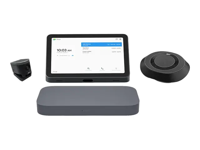 ASUS Google Meet GQE20A - Small/Medium Room Kit - Kit für Videokonferenzen (ePTZ UHD-Kamera, Freispr