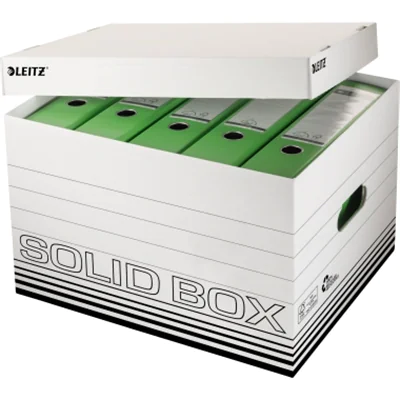 Leitz Archiv-Container Solid 61190001 L +Deckel ws Leitz Archiv-Container Solid 61190001 L +Deckel ws