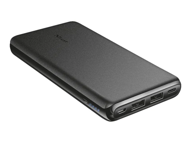 Trust Elsa Powerbank - 10000 mAh - 37 Wh - 12 Watt 2.4 A - 2 Ausgabeanschlussstellen (USB) 23293