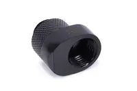 Alphacool Eiszapfen 8mm Versatzstück drehbar G1/4 AG auf IG - black