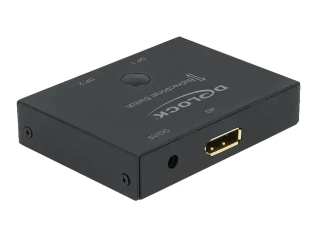 Delock DisplayPort 2 - 1 Switch bidirectional 11478