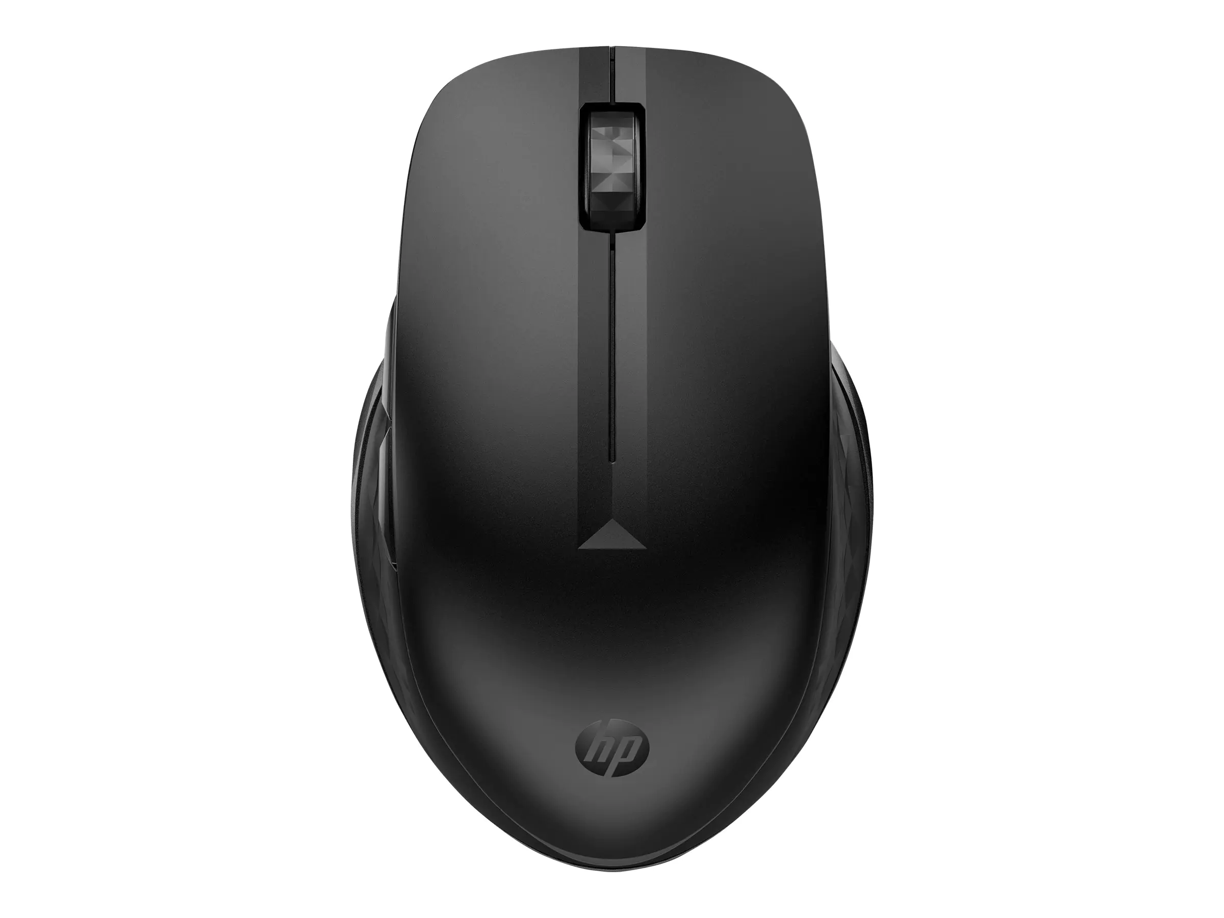 HP 435 - Maus - ergonomisch - 5 Tasten - kabellos - 2.4 GHz, Bluetooth - Bluetooth-USB-Adapter - tiefschwarz - für Elite Mobile Thin Client mt645 G7; Fortis 11 G9; Pro Mobile Thin Client mt440 G3