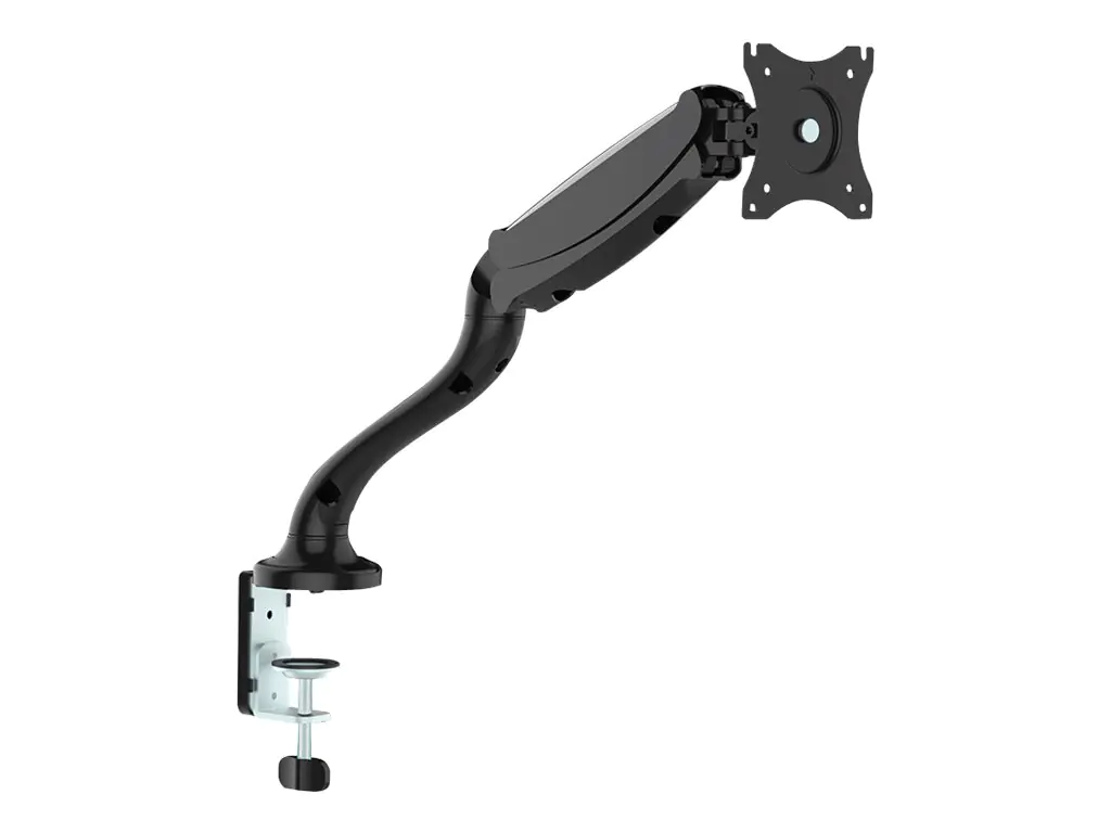 LogiLink - Befestigungskit für LCD-Display (einstellbarer Arm) - fester, kaltgepresster Stahl - Bildschirmgröße: 33-68.6 cm (13"-27") - Tischmontage
