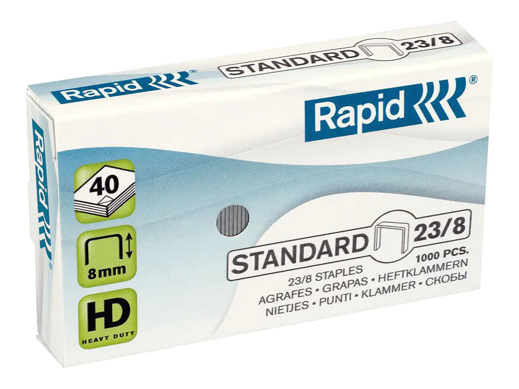 Rapid Standard - Heftklammern - 23/8 - 8 mm 24869200