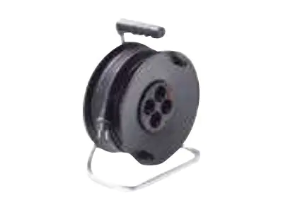 Bachmann - Verlängerungsrolle - Ausgangsanschlüsse: 4 (Stromversorgung) - 50 m Schnur - Schwarz Bachmann - Verlängerungsrolle - Ausgangsanschlüsse: 4 (Stromversorgung) - 50 m Schnur - Schwarz