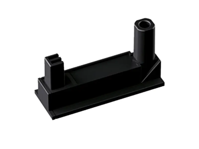Bachmann - Stromleisten-Befestigungsschelle - Tisch montierbar - Schwarz, RAL 9005 Bachmann - Stromleisten-Befestigungsschelle - Tisch montierbar - Schwarz, RAL 9005