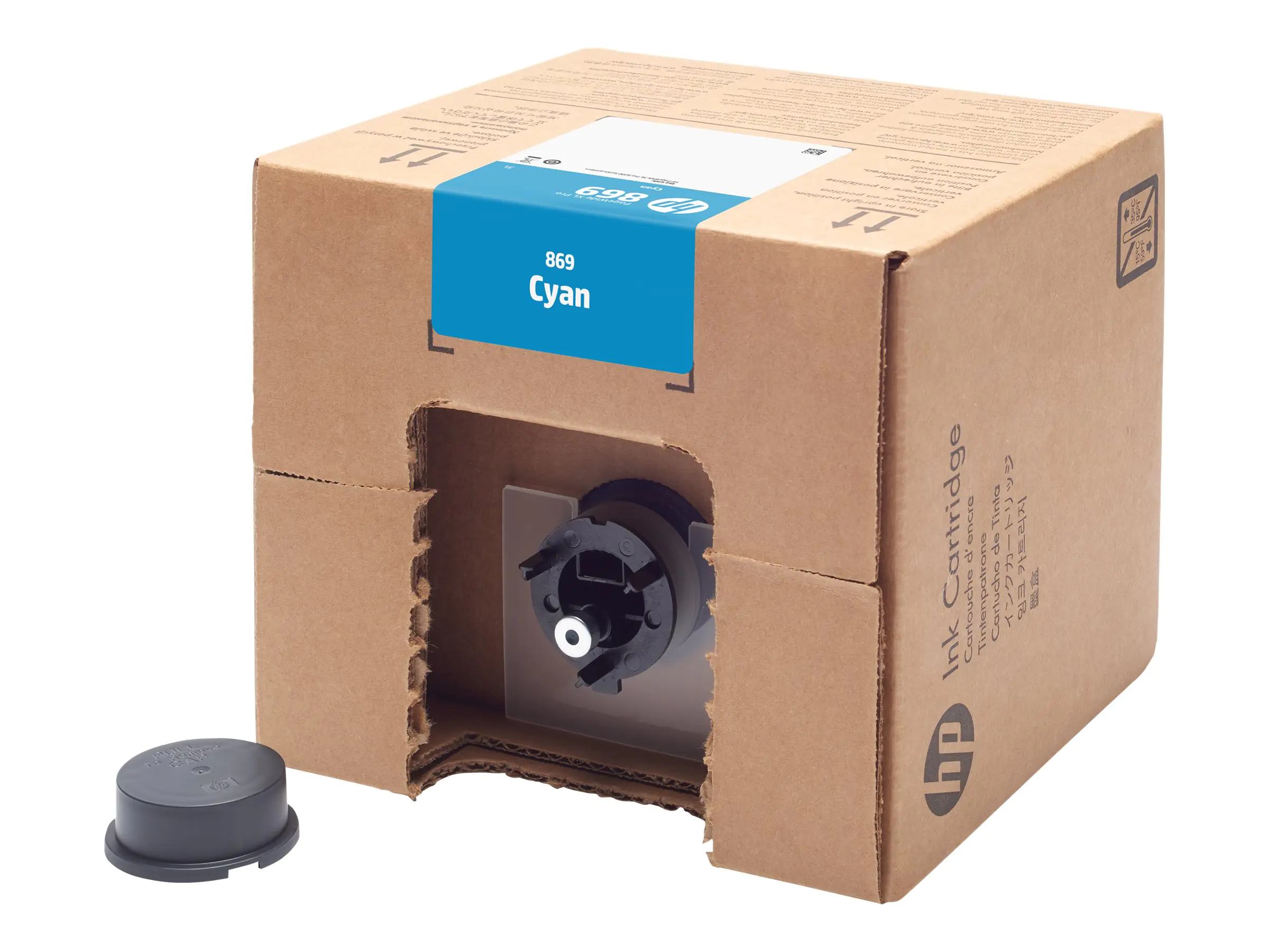 HP 869 - 3 L - Cyan - original - PageWide XL