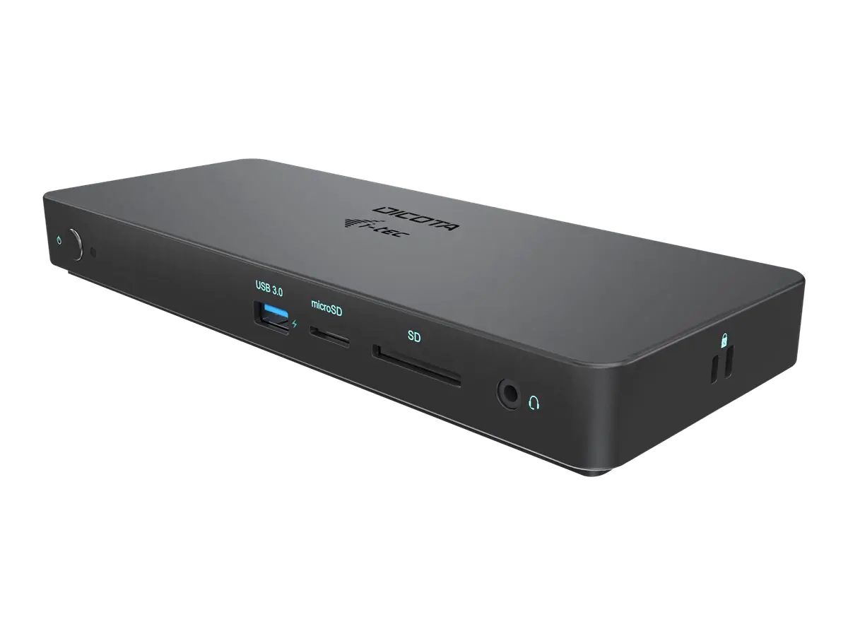 Dicota i-tec - Dockingstation - USB-C - DP, HDMI - 1GbE - 130 Watt