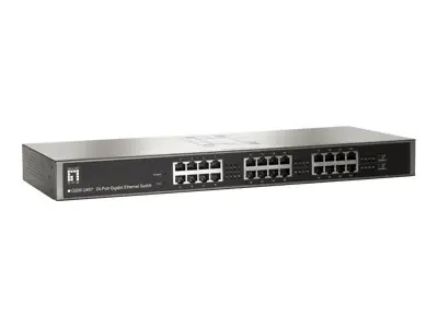LevelOne GSW-2457 - Switch - 24 x 10/100/1000 - Desktop