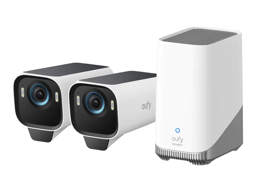 ANKER eufy Eufy eufyCam S3 Pro - Netzwerk-Überwachungskamera - Kugel - Außenbereich - wetterfest - Farbe (Tag&Nacht) T88923W1