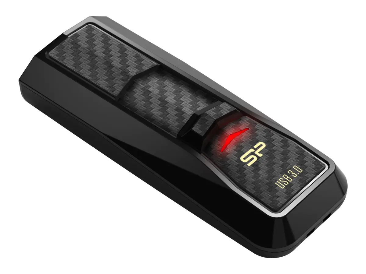 Silicon Power Blaze B50 - USB-Flash-Laufwerk - 64 GB - USB 3.0 - Schwarz