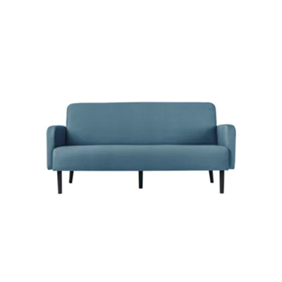 PAPERFLOW Sofa LISBOA 3Sitzer Stoff sw/bl LC3PT.01.06