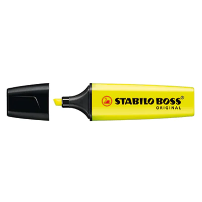 STABILO® Textmarker BOSS ORIGINAL 70/24 2-5mm gelb STABILO® Textmarker BOSS ORIGINAL 70/24 2-5mm gelb