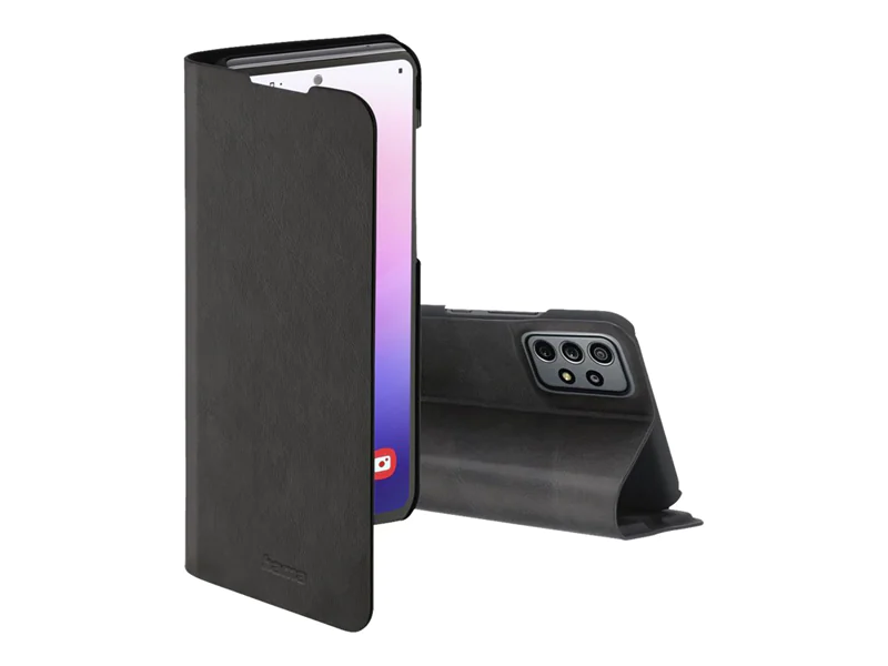 Hama Essential Line "Guard Pro" Booklet - Flip-Hülle für Mobiltelefon - Kunstleder - Schwarz - für Samsung Galaxy A53 5G