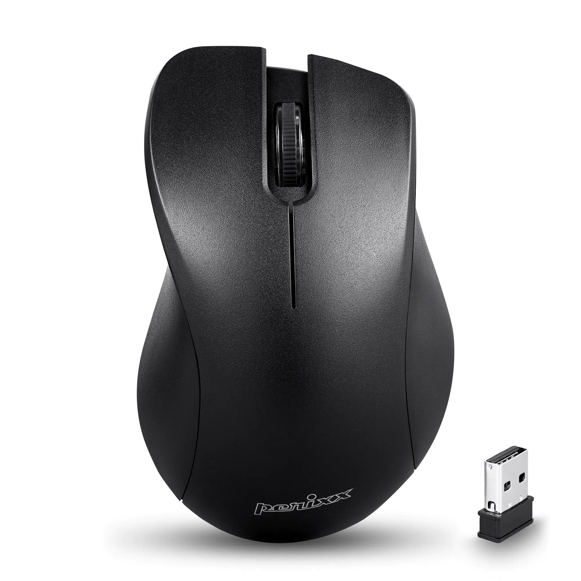 Perixx PERIMICE-621 B Kabellose Maus mit geräuschlosen Klicks und Ergo - Maus - Bluetooth 5 Perixx PERIMICE-621 B Kabellose Maus mit geräuschlosen Klicks und Ergo - Maus - Bluetooth 5