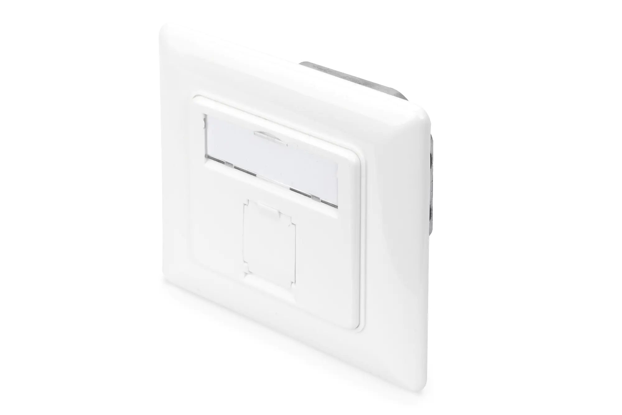 DIGITUS CAT 6A Klasse EA Netzwerkdose - designkompatibel - geschirmt - DN-9010-1