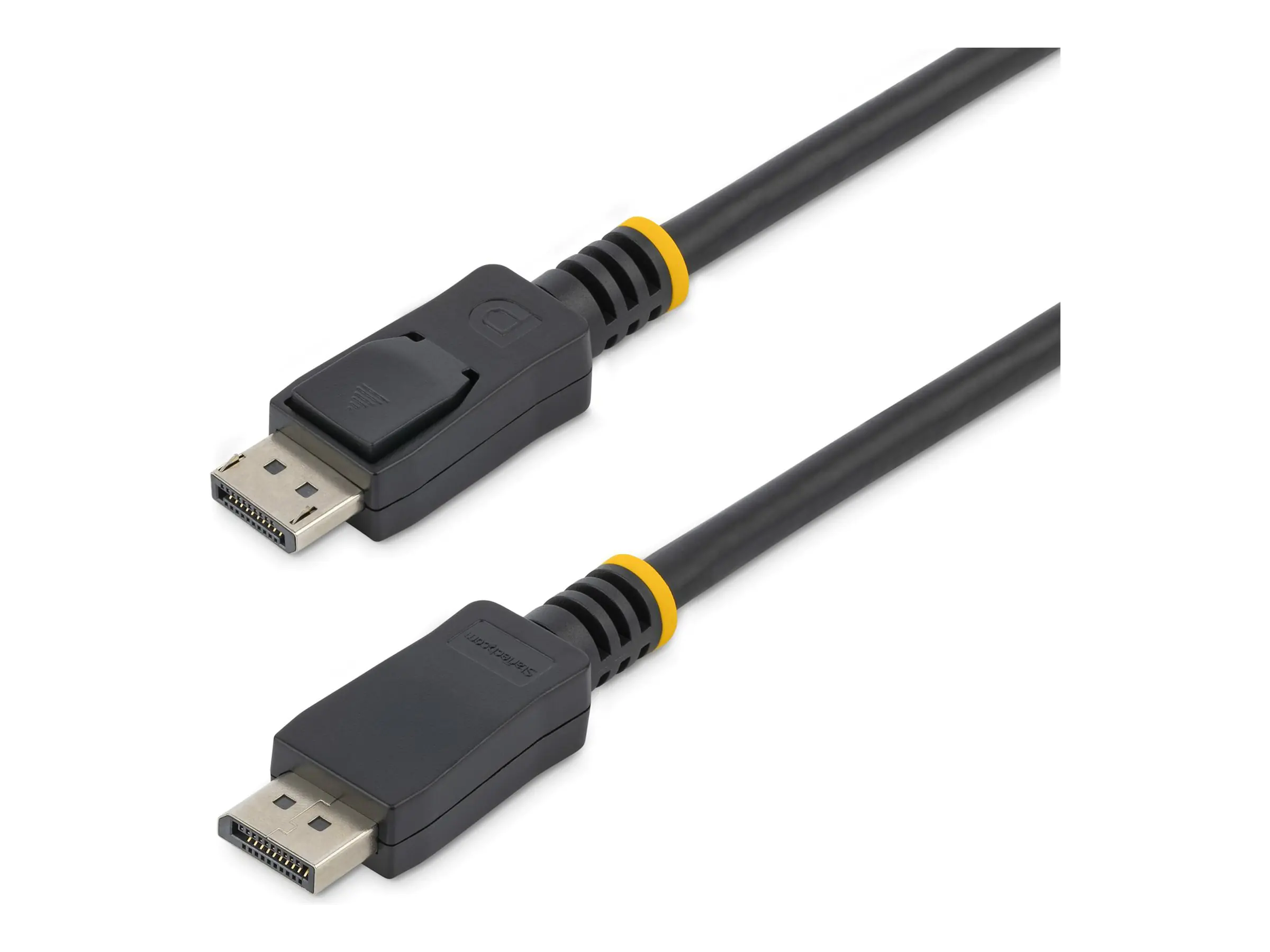 StarTech 2m DisplayPort 1.2 Kabel mit Verriegelung (Stecker/Stecker) - DP 4k Audio- / Videokabel Kabel - Schwarz - DisplayPort-Kabel - DisplayPort (M) zu DisplayPort (M) - 2 m - eingerastet - Schwarz