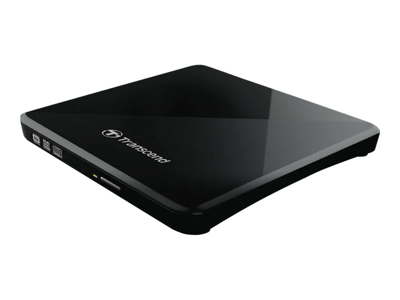 Transcend 8X DVDS-K - Laufwerk - DVD±RW (±R DL) / DVD-RAM - 8x/8x/5x - USB 2.0 - extern - Schwarz