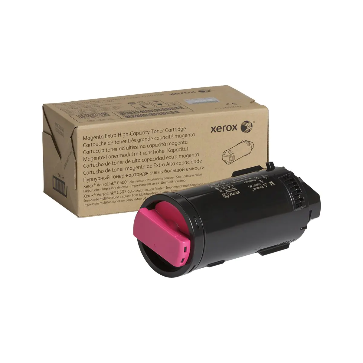 Xerox - Extrahohe Kapazität - Magenta - Original - Tonerpatrone - für VersaLink C500, C505 Xerox - Extrahohe Kapazität - Magenta - Original - Tonerpatrone - für VersaLink C500, C505